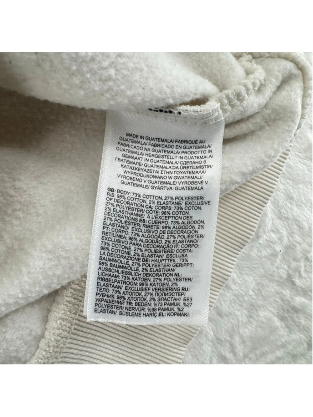 The North Face Evolution Sweatshirt Crewneck Cream Oversized Comfy Men’s Large